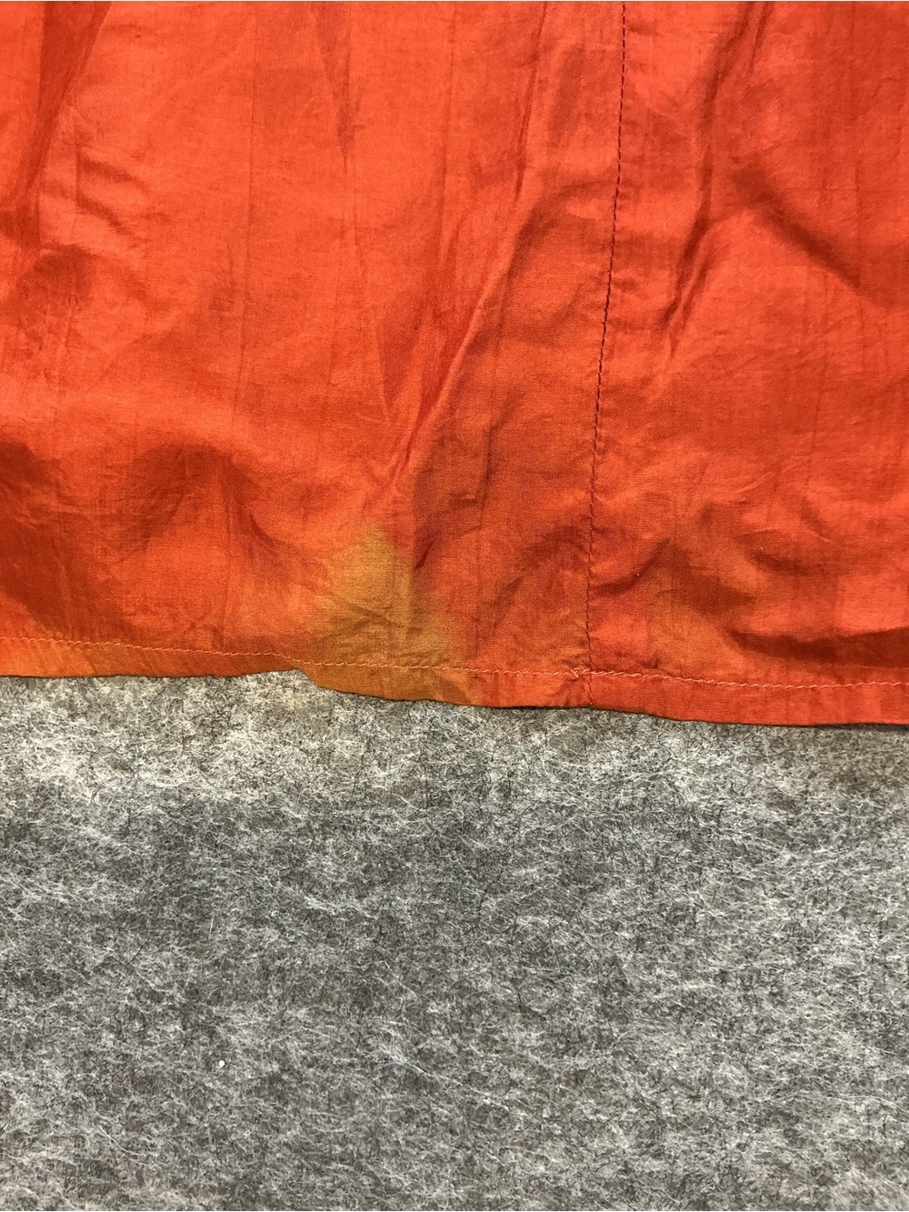 Chan Luu Rust Orange Scoop Neck Midi Dress Size S - Picture 5 of 6
